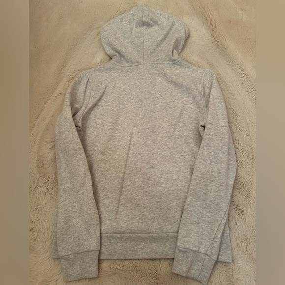 PINK Victoria Secret Grey Zip Hoodie - Picture 2 of 4